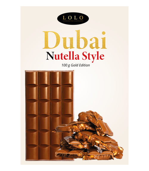 100% Nutella Style - Melkchocolade - 100 Gram ( EXCLUSIEF ) OP=OP